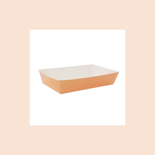 Light Orange Lunch Tray Pack of 10